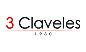 Logo de 3 claveles